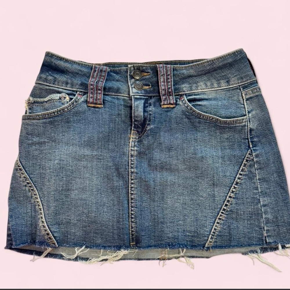 wild fable Blue Denim Mini Skirt